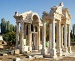 Ancient Temple Ephesus Turkey Asia Minor
