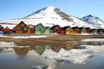 città più mulricolor del mondo.Longyarbyen.Norvegia