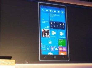 Windows 10: dispositivi mobili