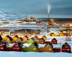 città più mulricolor del mondo.Longyarbyen