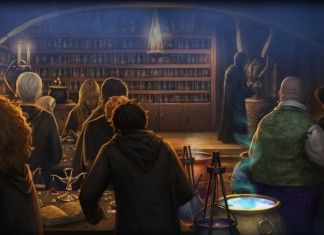 Aula di pozioni Harry Potter terzo inedito