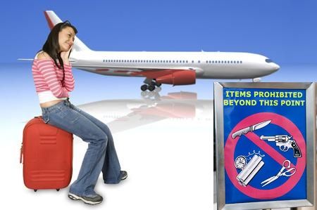 norme oggetti proibiti in aereo