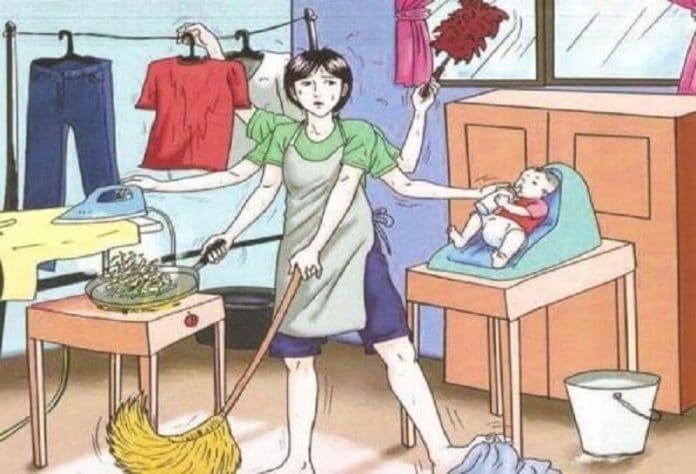 I compiti della casalinga