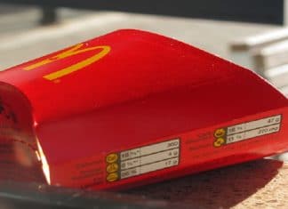 McDonald's studio schock touch screen