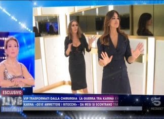 Karina Cascella e Rosa Perrotta, scontro in ascensore: 'Sei una serpe'