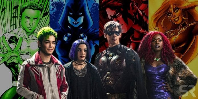 Titans: una nuova immagine sponsorizzante Batman e Robin