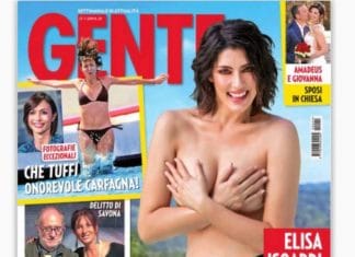 Elisa Isoardi in topless: la conduttrice fuori controllo su 'Gente'