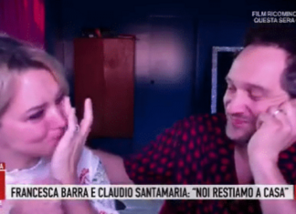 Francesca Barra e Claudio Santamaria