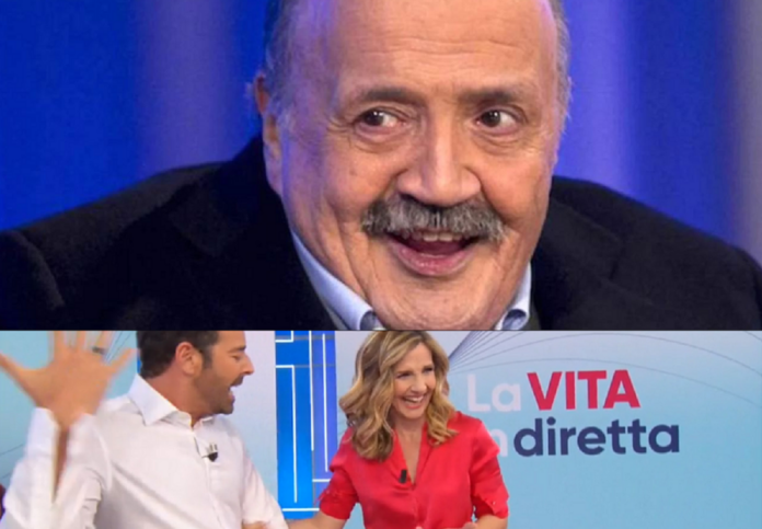 Maurizio Costanzo, Alberto Matano e Lorella Cuccarini